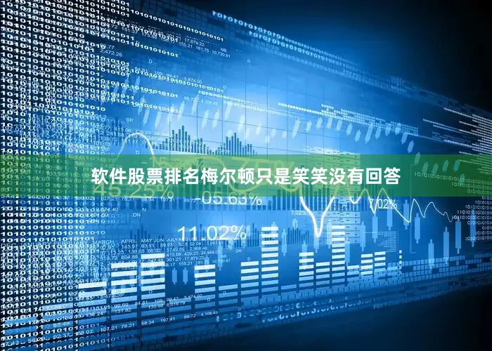 软件股票排名梅尔顿只是笑笑没有回答